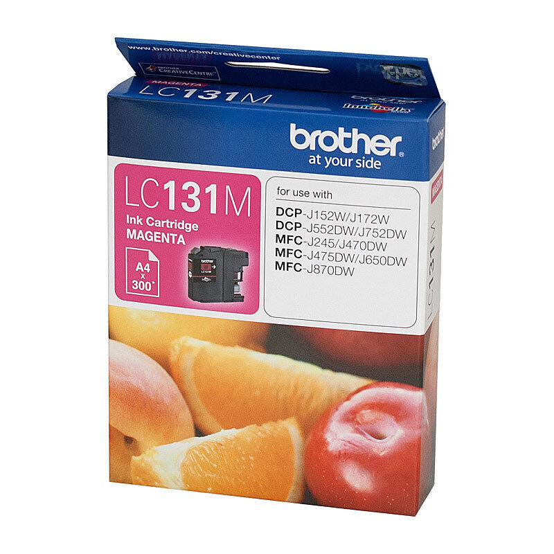 Genuine Brother LC131 Magenta Ink Cartridge