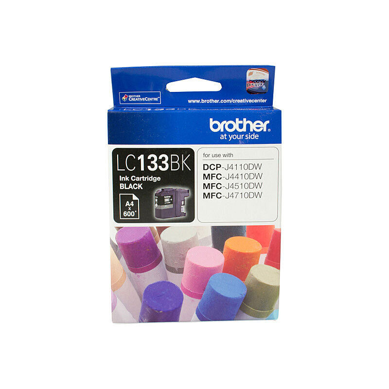 Genuine Brother LC133 Black Ink Cartridge
