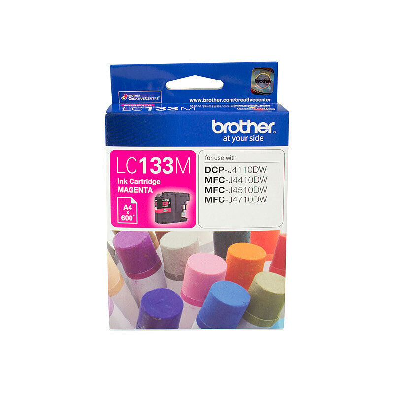 Genuine Brother LC133 Magenta Ink Cartridge