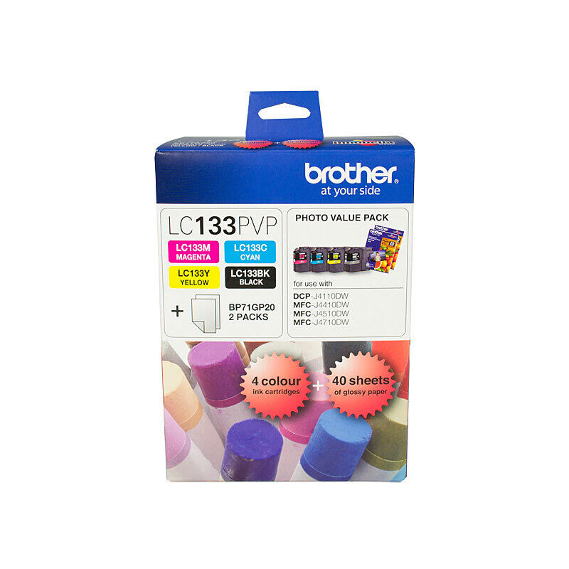 Genuine Brother LC133 Photo Value Pack