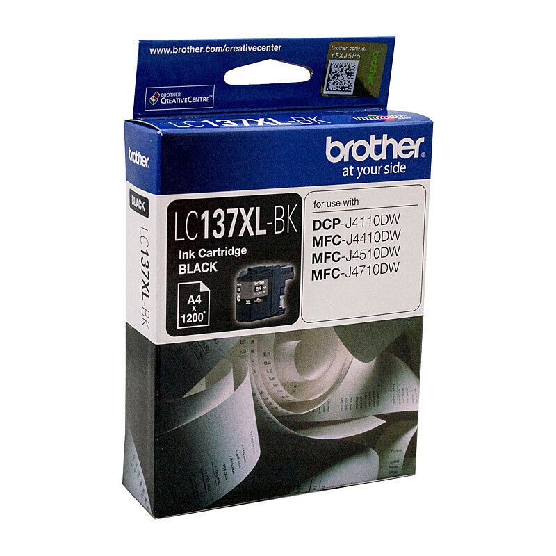 Genuine Brother LC137XL Black Ink Cartridge