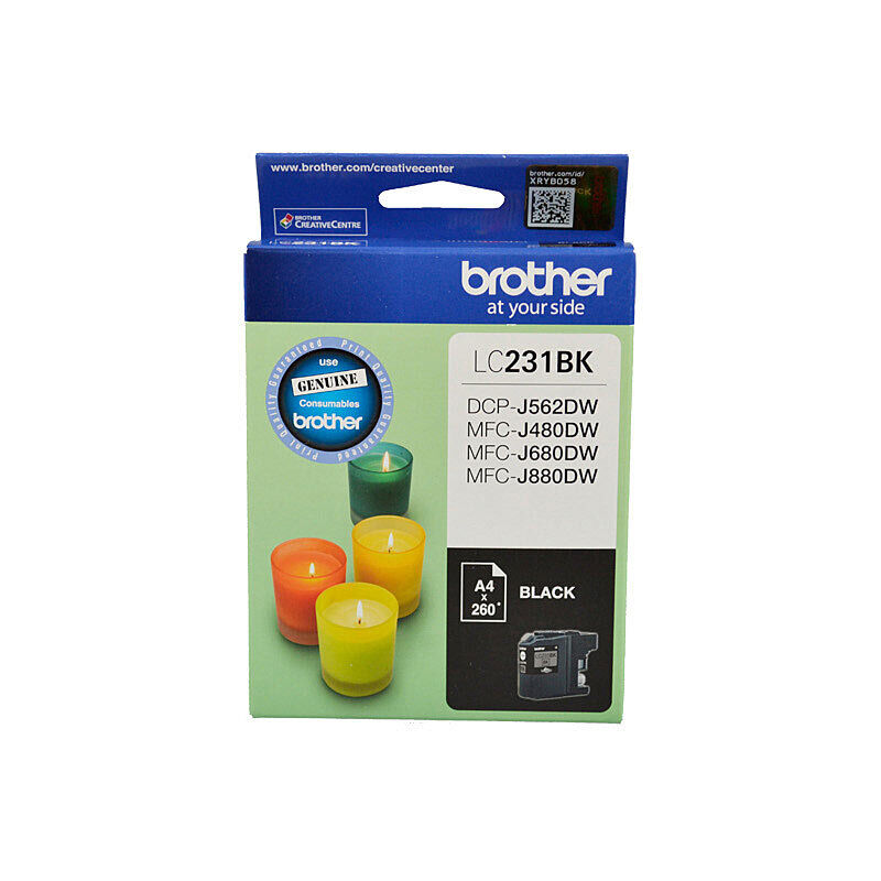 Genuine Brother LC231 Black Ink Cartridge