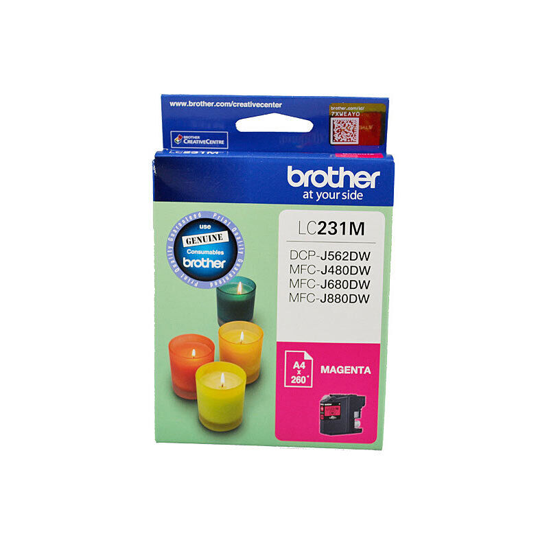 Genuine Brother LC231 Magenta Ink Cartridge