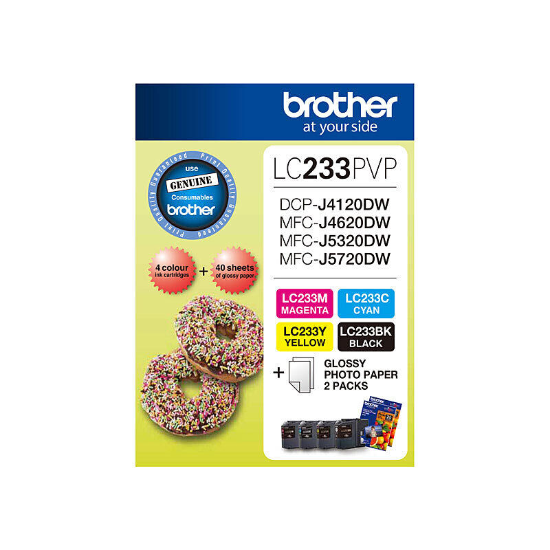 Genuine Brother LC233 Photo Value Pack