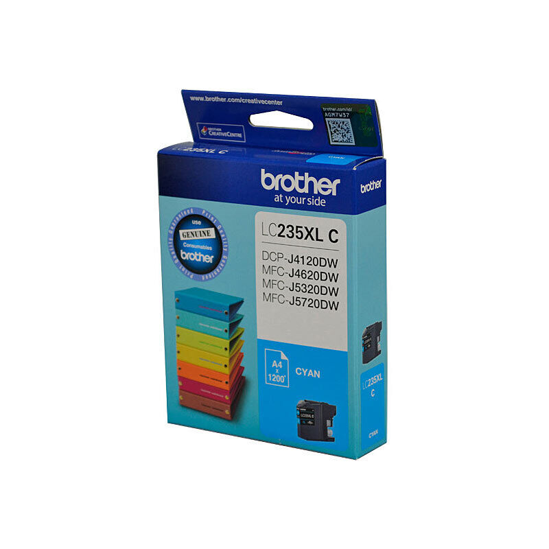 Genuine Brother LC235XL Cyan Ink Cartridge