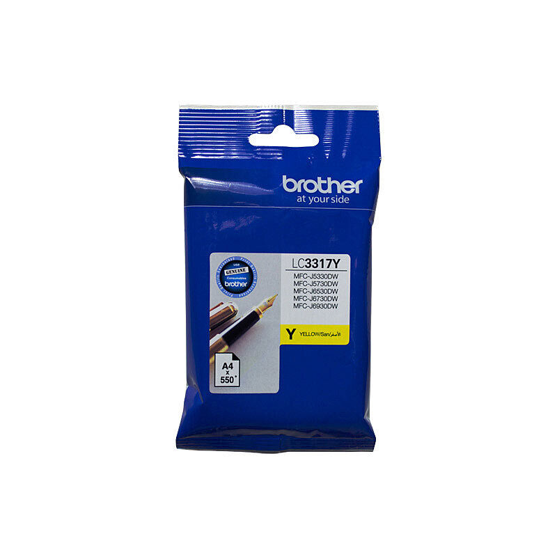 Genuine Brother LC3317 Yell Ink Cartridge
