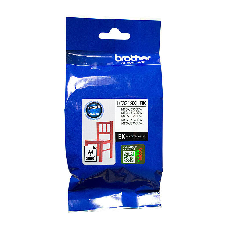 Genuine Brother LC3319XL Black Ink Cartridge