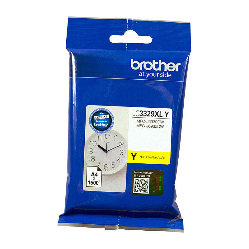 Genuine Brother LC3329XL Yell Ink Cartridge