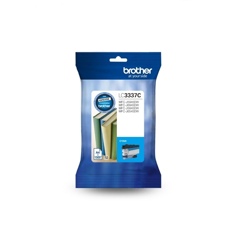 Genuine Brother LC3337 Cyan Ink Cartridge