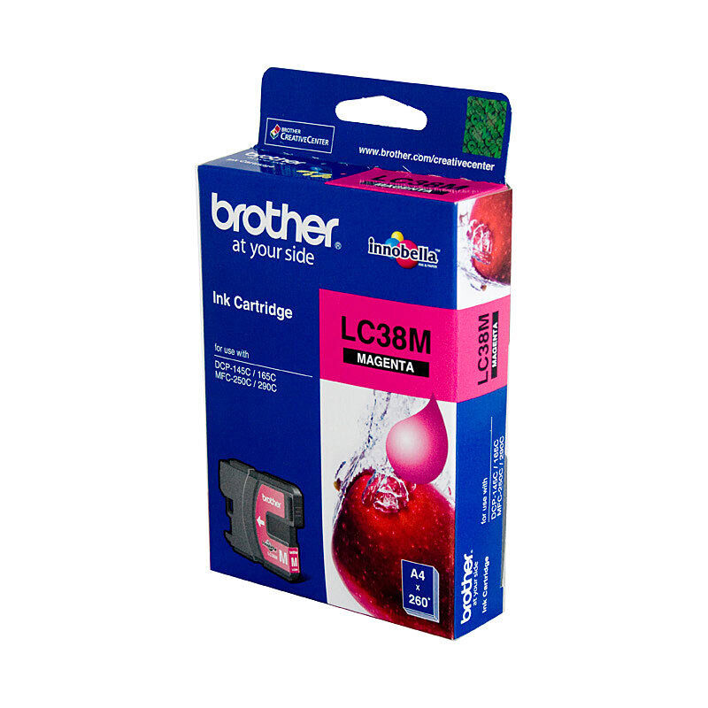 Genuine Brother LC38 Magenta Ink Cartridge