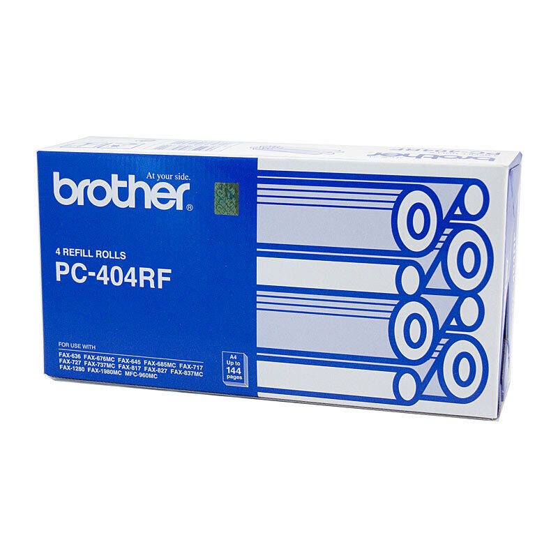 Genuine Brother PC404RF Refill Rolls