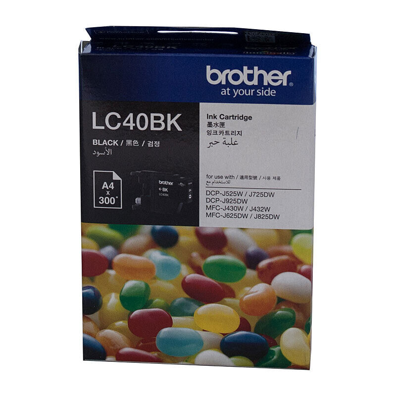 Genuine Brother LC40 Black Ink Cartridge