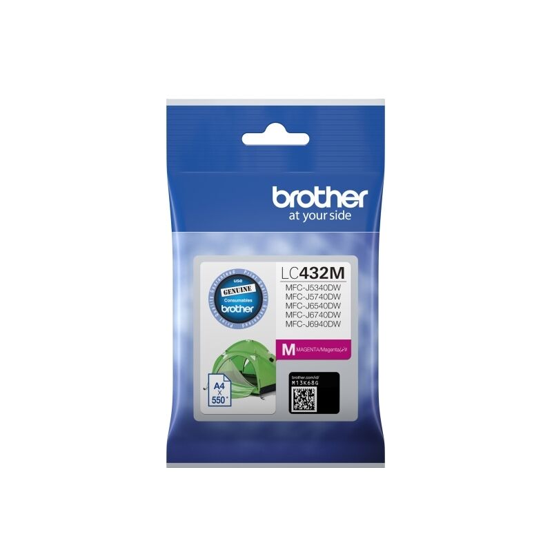 Genuine Brother LC432 Magenta Ink Cartridge
