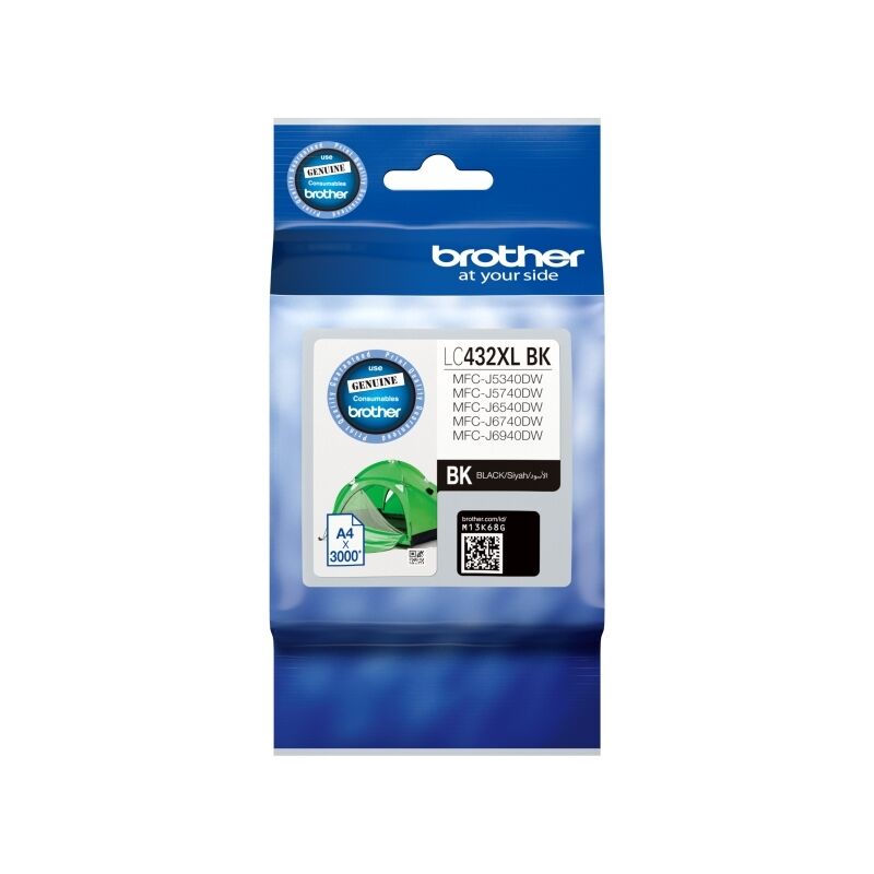 Genuine Brother LC432XL Black Ink Cartridge
