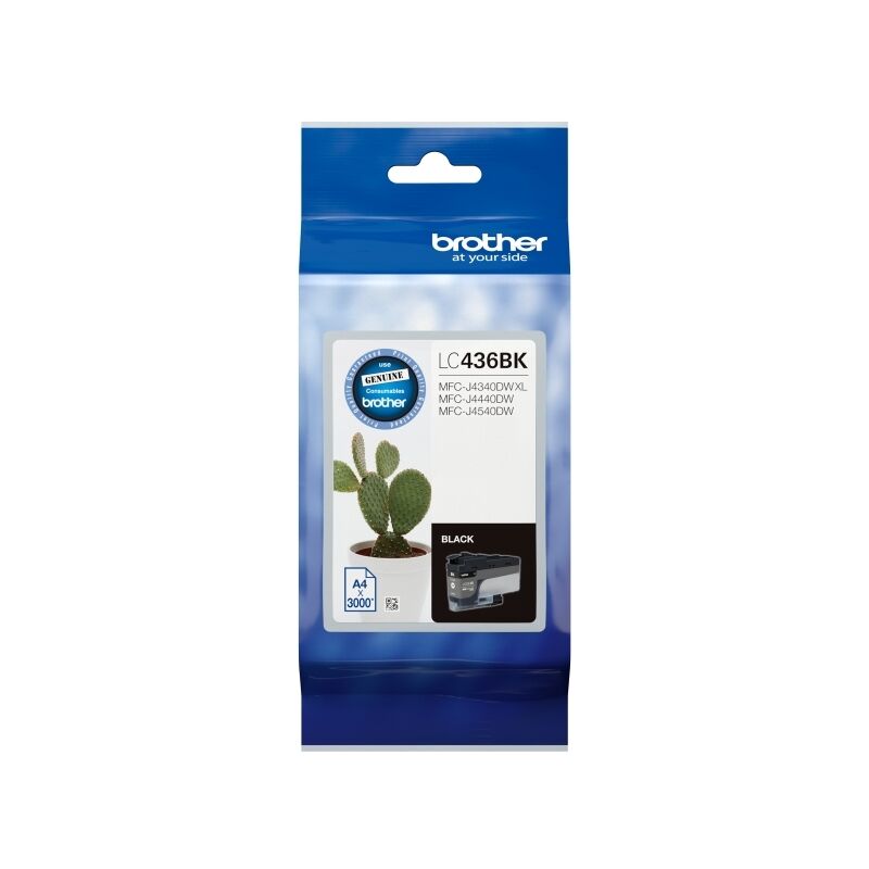 Genuine Brother LC436 Black Ink Cartridge