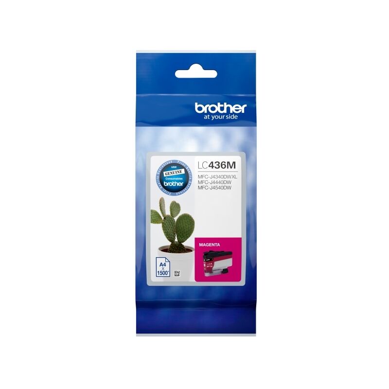 Genuine Brother LC436 Magenta Ink Cartridge