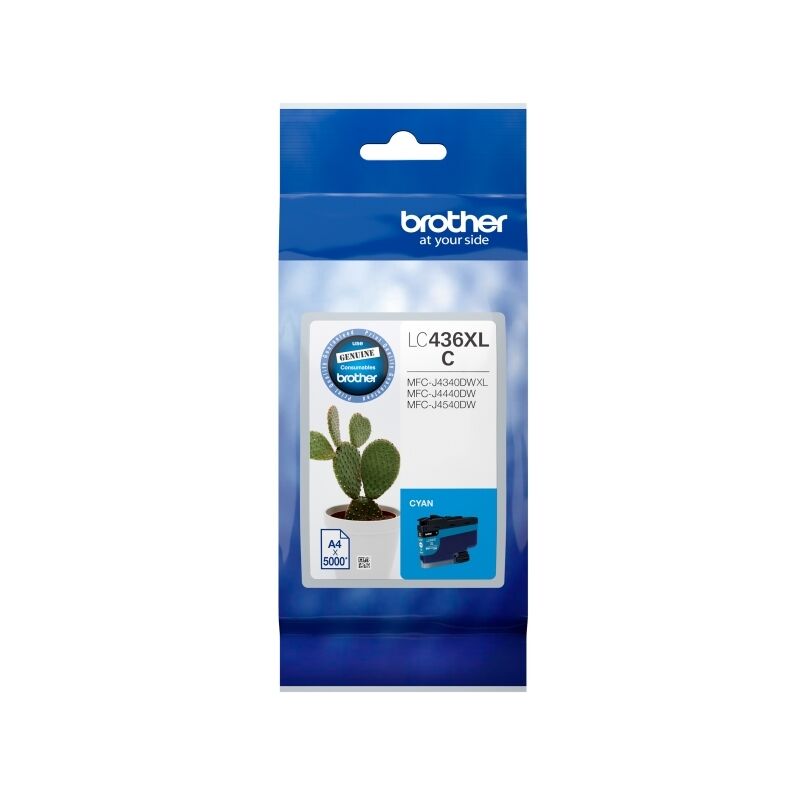 Genuine Brother LC436XL Cyan Ink Cartridge