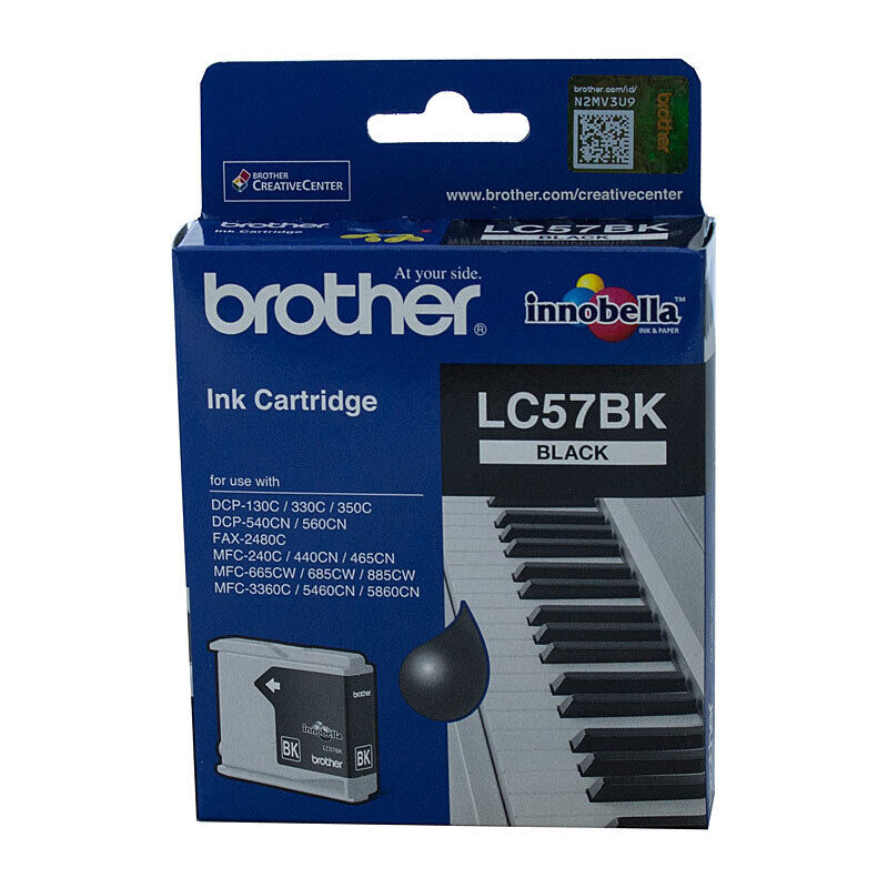 Genuine Brother LC57 Black Ink Cartridge