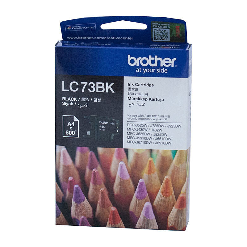 Genuine Brother LC73 Black Ink Cartridge