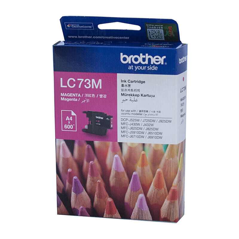 Genuine Brother LC73 Magenta Ink Cartridge