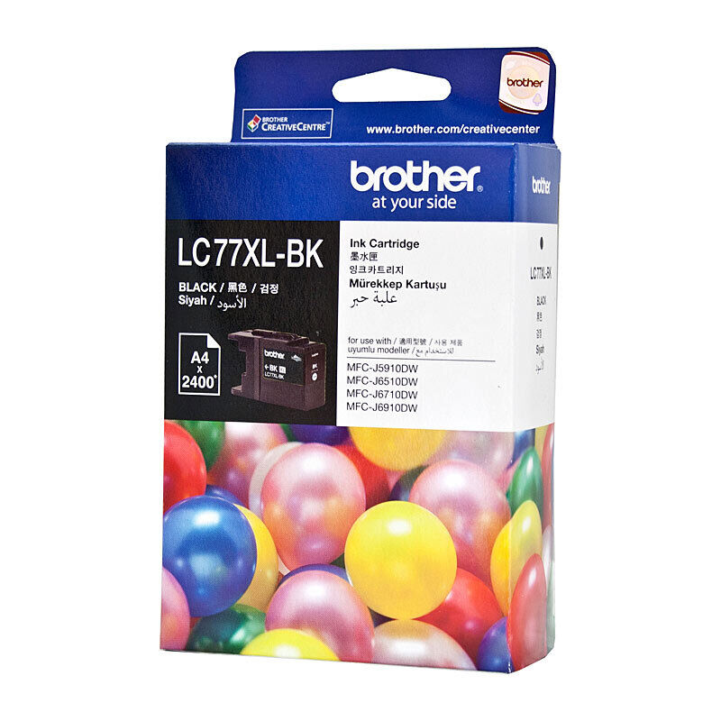 Genuine Brother LC77XL Black Ink Cartridge