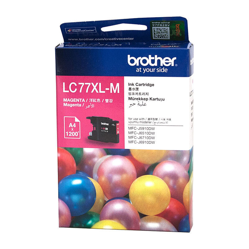 Genuine Brother LC77XL Magenta Ink Cartridge