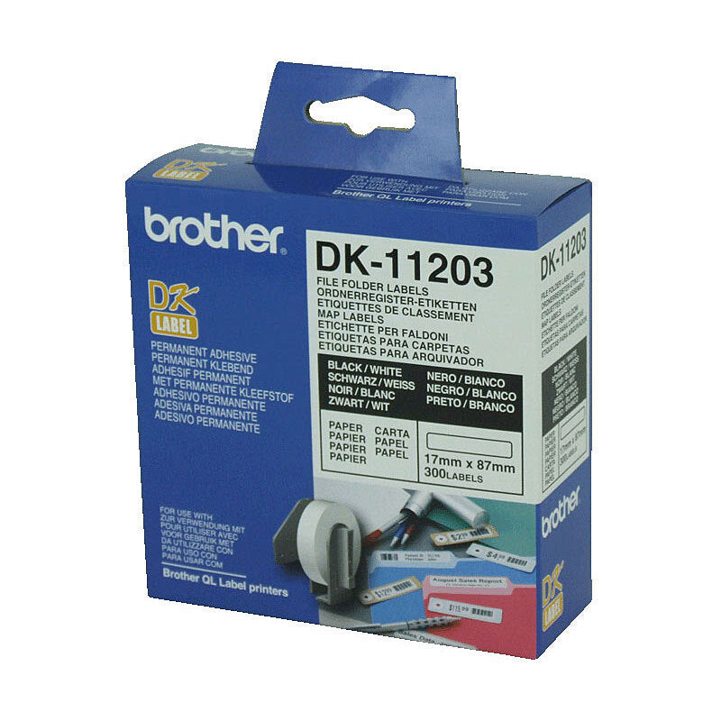 Genuine Brother DK11203 White Label