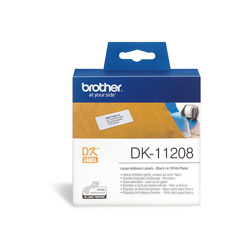 Genuine Brother DK11208 White Label