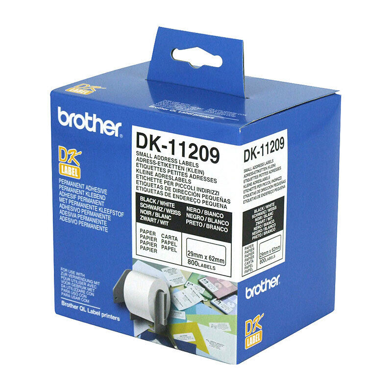 Genuine Brother DK11209 White Label