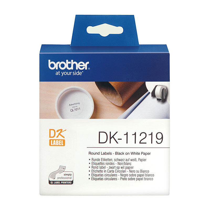 Genuine Brother DK11219 White Label