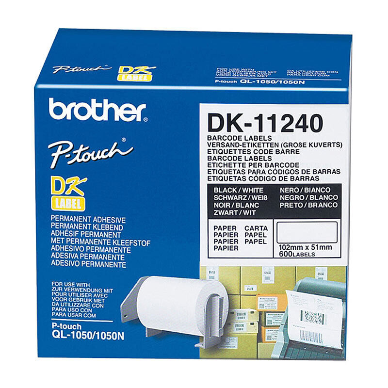 Genuine Brother DK11240 White Label