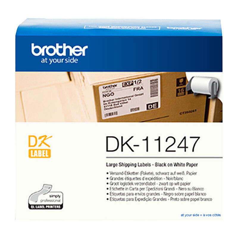 Genuine Brother DK11247 White Label