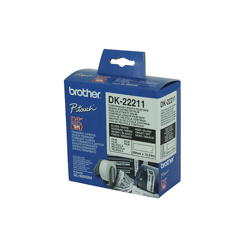Genuine Brother DK22211 White Roll