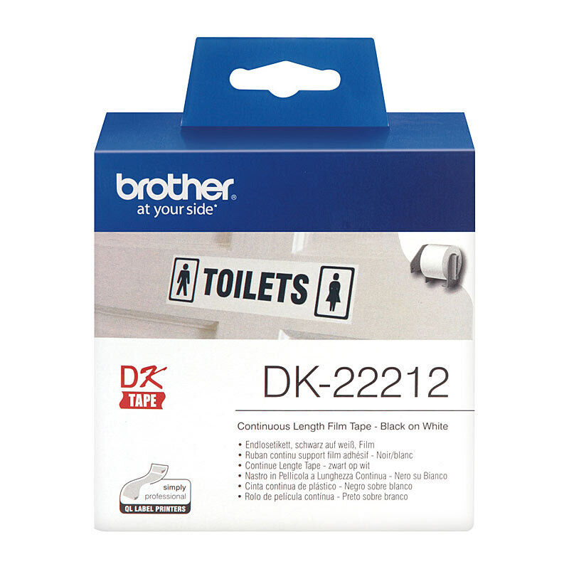 Genuine Brother DK22212 White Roll