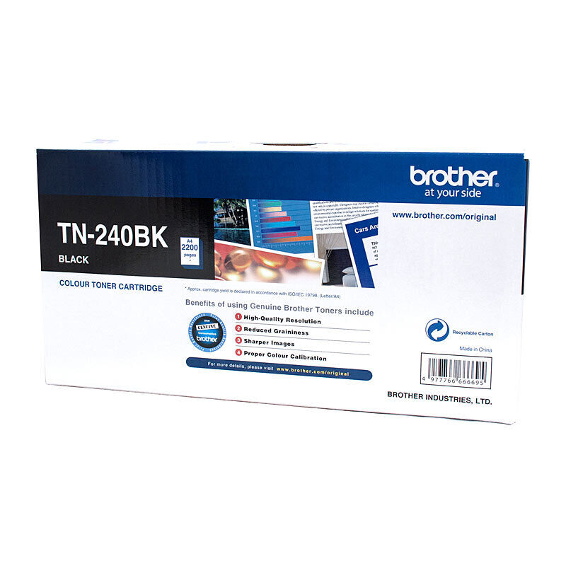Genuine Brother TN240 Black Toner Cartridge