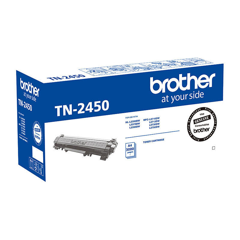 Genuine Brother TN2450 Toner Cartridge