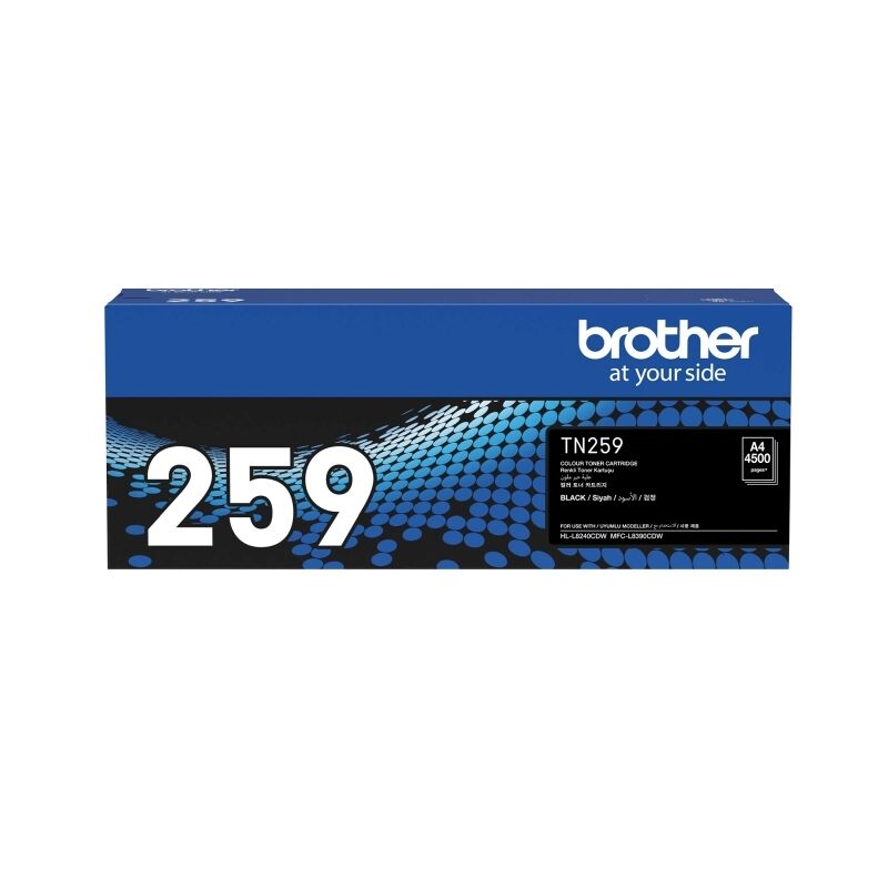 Genuine Brother TN259 Black Toner Cartridge