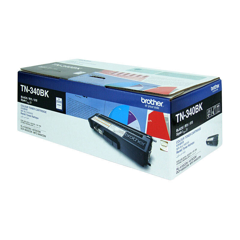 Genuine Brother TN340 Black Toner Cartridge