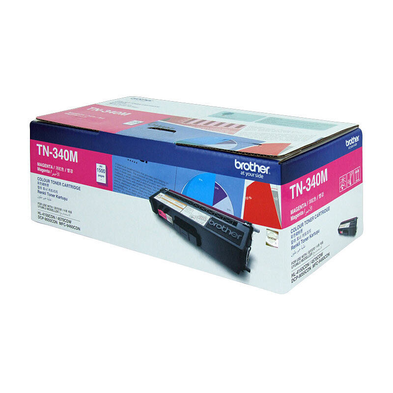 Genuine Brother TN340 Magenta Toner Cartridge