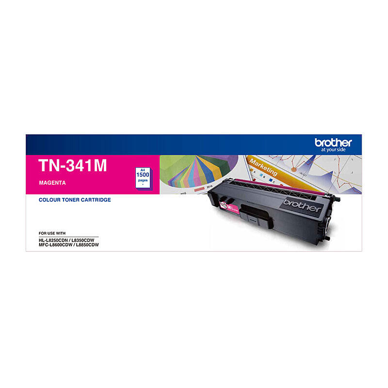Genuine Brother TN341 Magenta Toner Cartridge