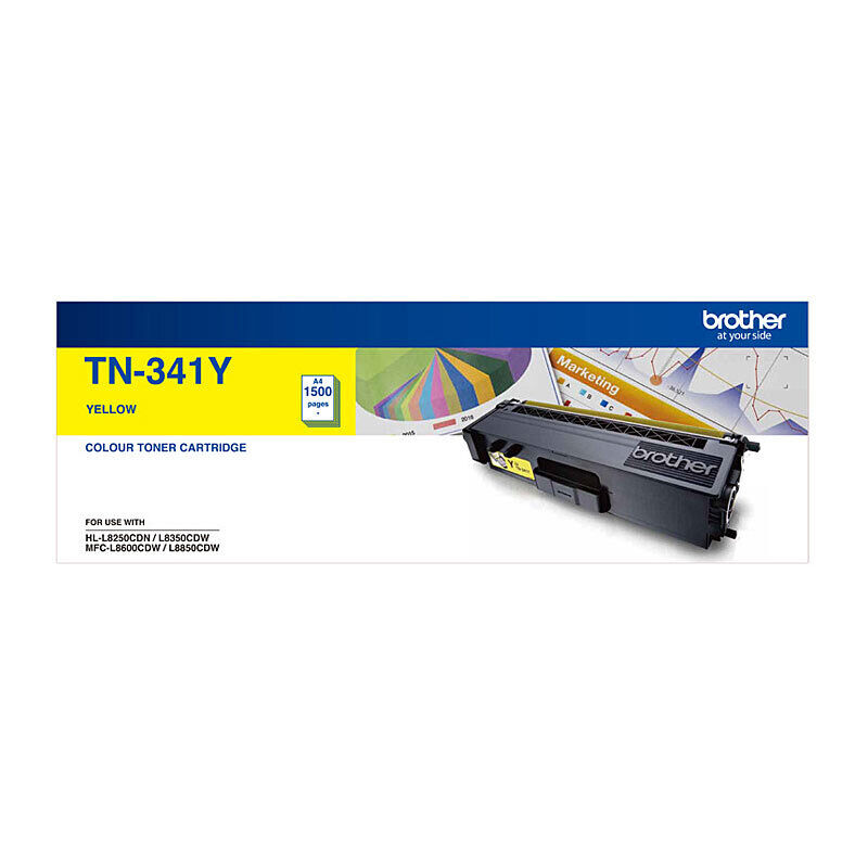 Genuine Brother TN341 Yell Toner Cartridge