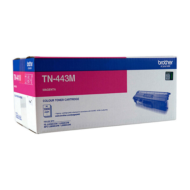 Genuine Brother TN443 Magenta Toner Cartridge
