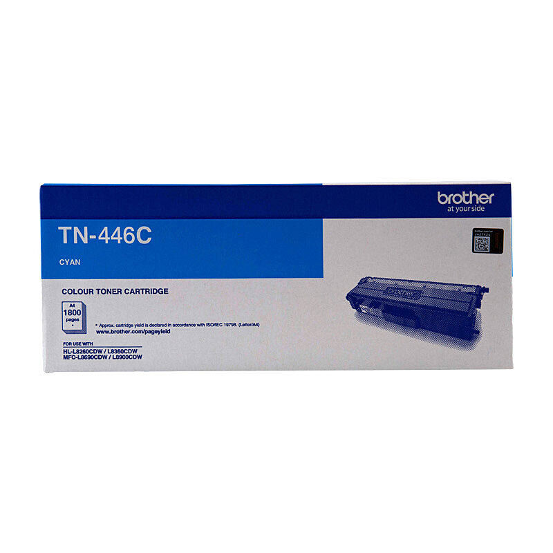 Genuine Brother TN446 Cyan Toner Cartridge