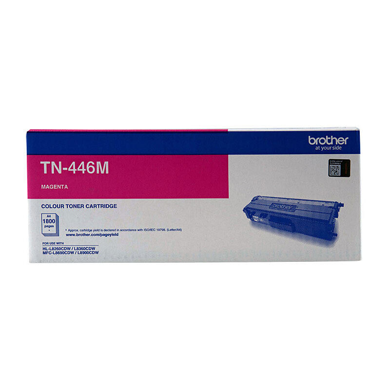 Genuine Brother TN446 Magenta Toner Cartridge
