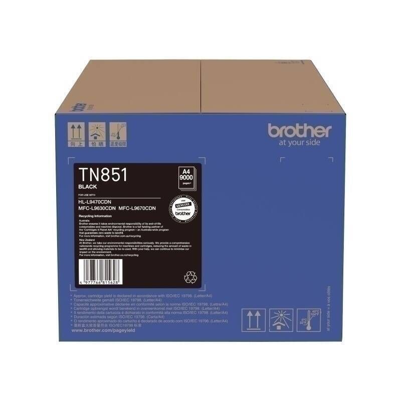 Genuine Brother TN851 Black Toner Cartridge