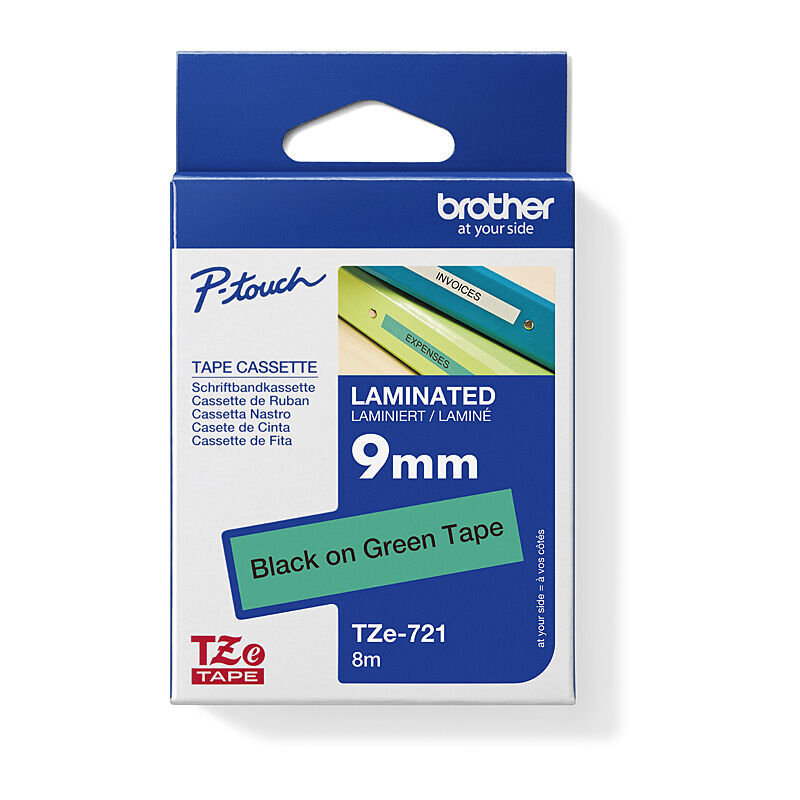 Genuine Brother TZe721 Labelling Tape