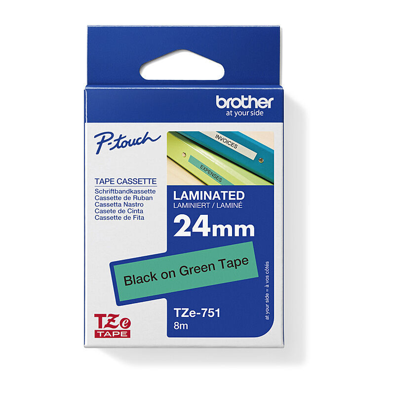 Genuine Brother TZe751 Labelling Tape