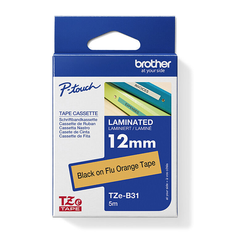 Genuine Brother TZeB31 Labelling Tape