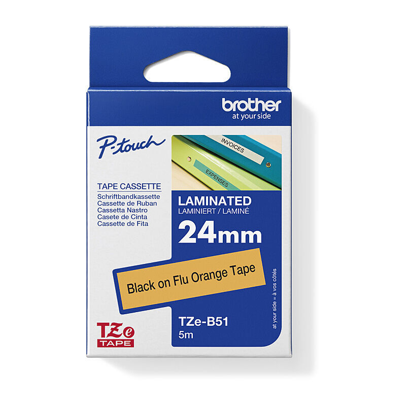 Genuine Brother TZeB51 Labelling Tape