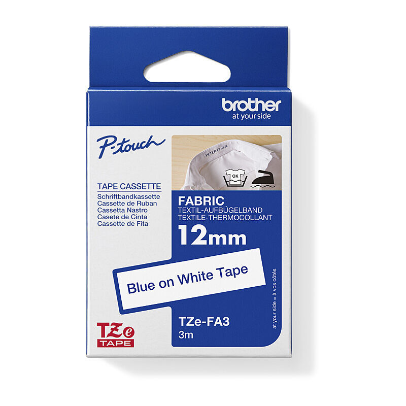 Genuine Brother TZeFA3 Fabric Tape